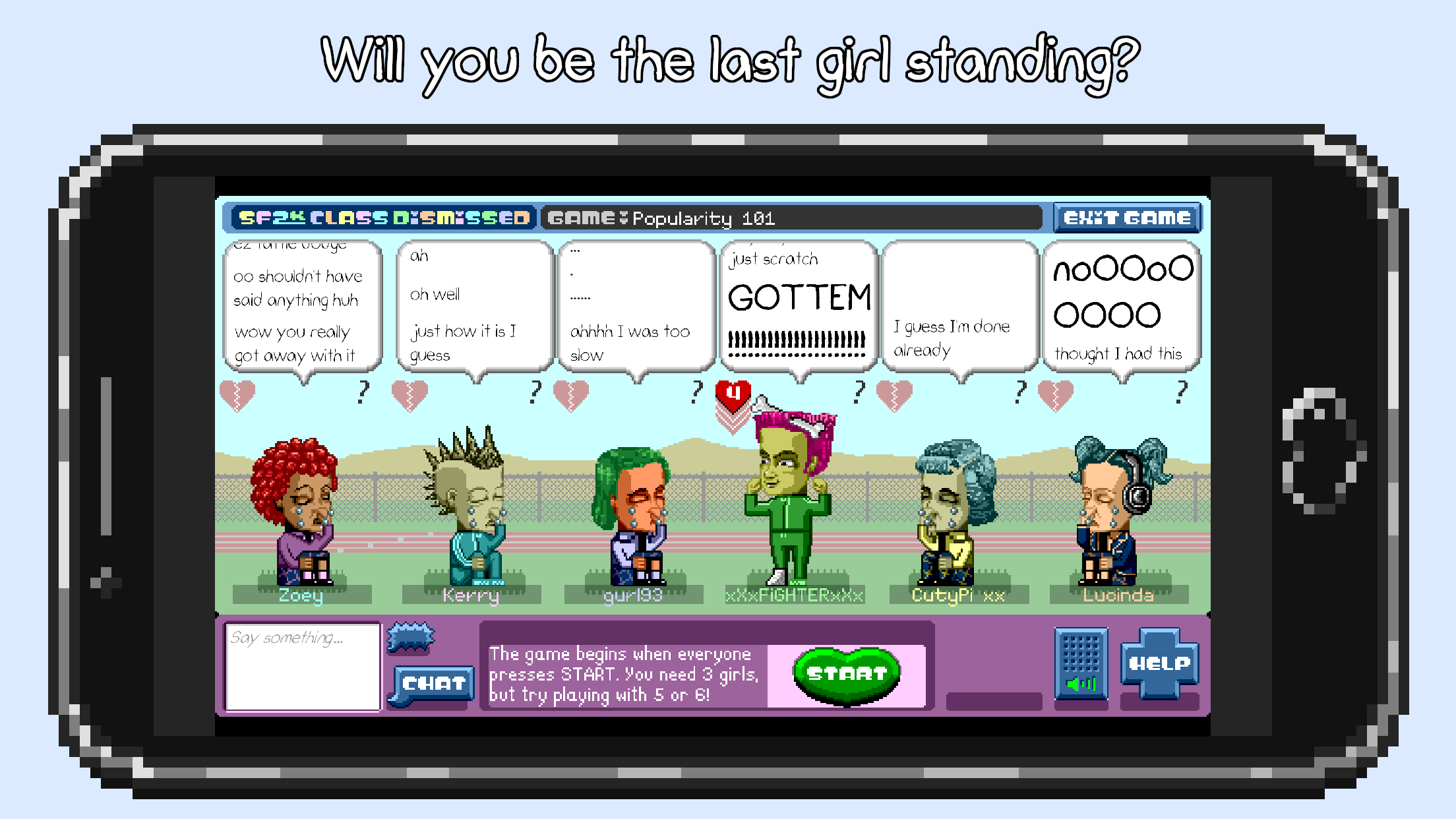 Screenshot of SF2K: Class Dismissed