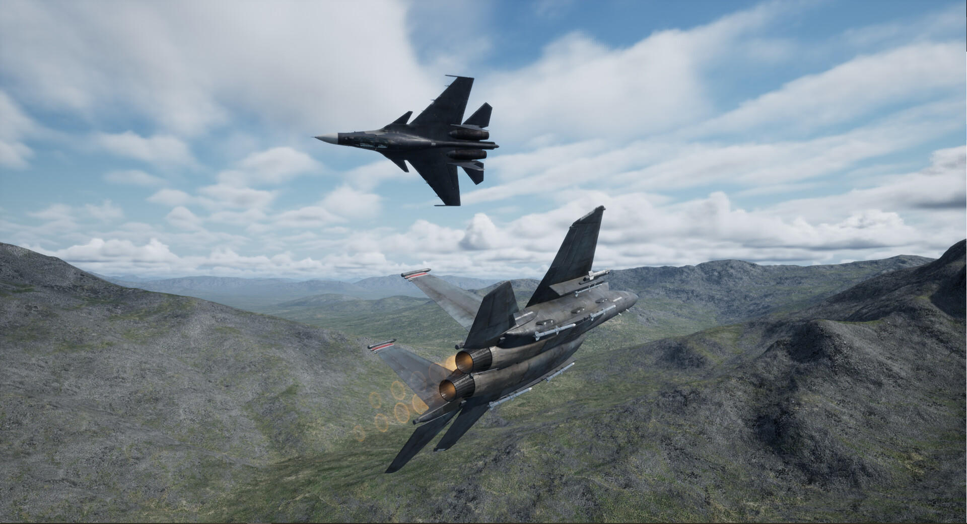 Modern Air Combat: Beyond Visual Range Game Screenshot