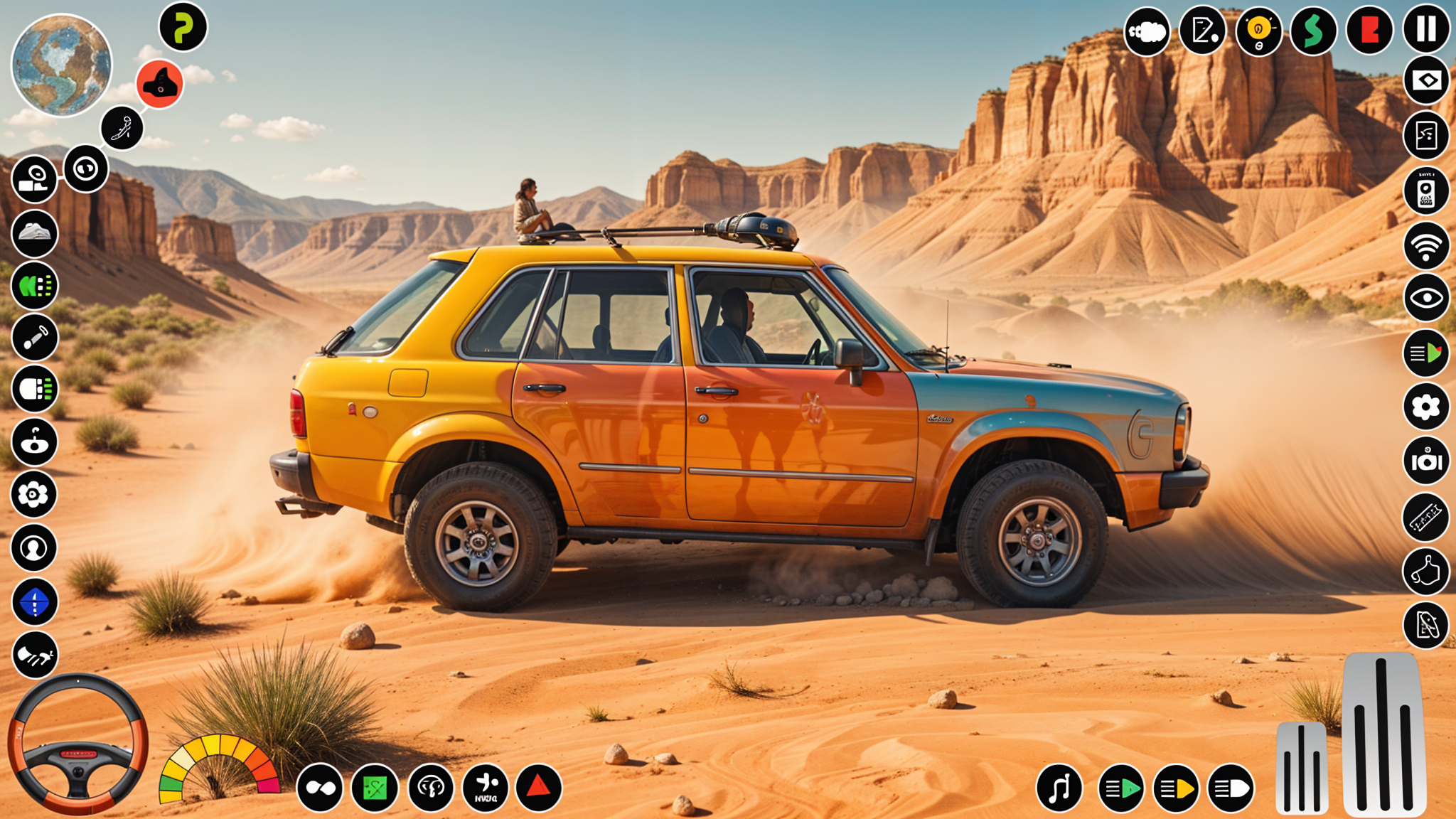 4x4 Jeep Offroad Driving 3D Game Screenshot