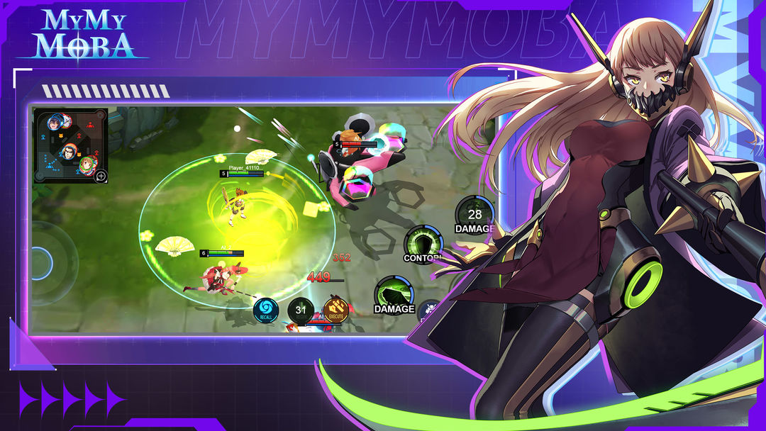 Screenshot of MyMyMOBA