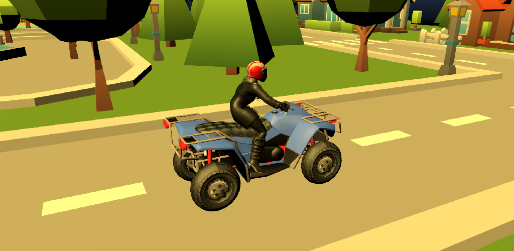 Quad Bike City Game screenshot