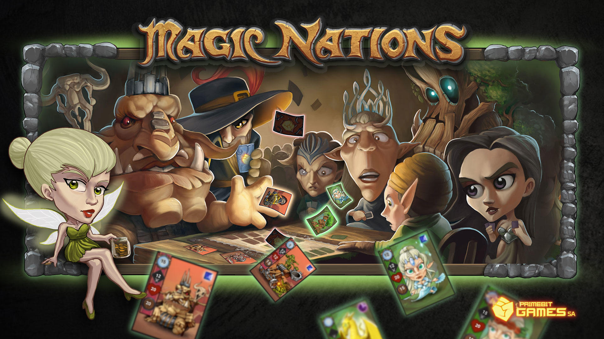 Magic Nations - Card Game Game Screenshot