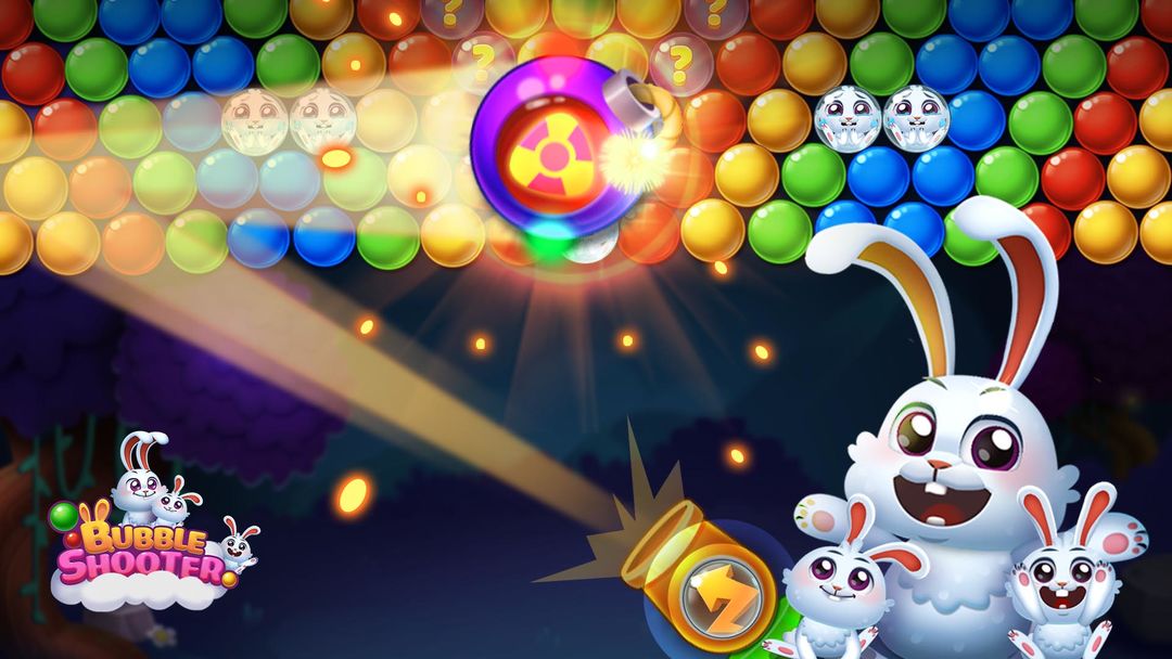 Bubble Bunny - Bubble Shooter 게임 스크린 샷