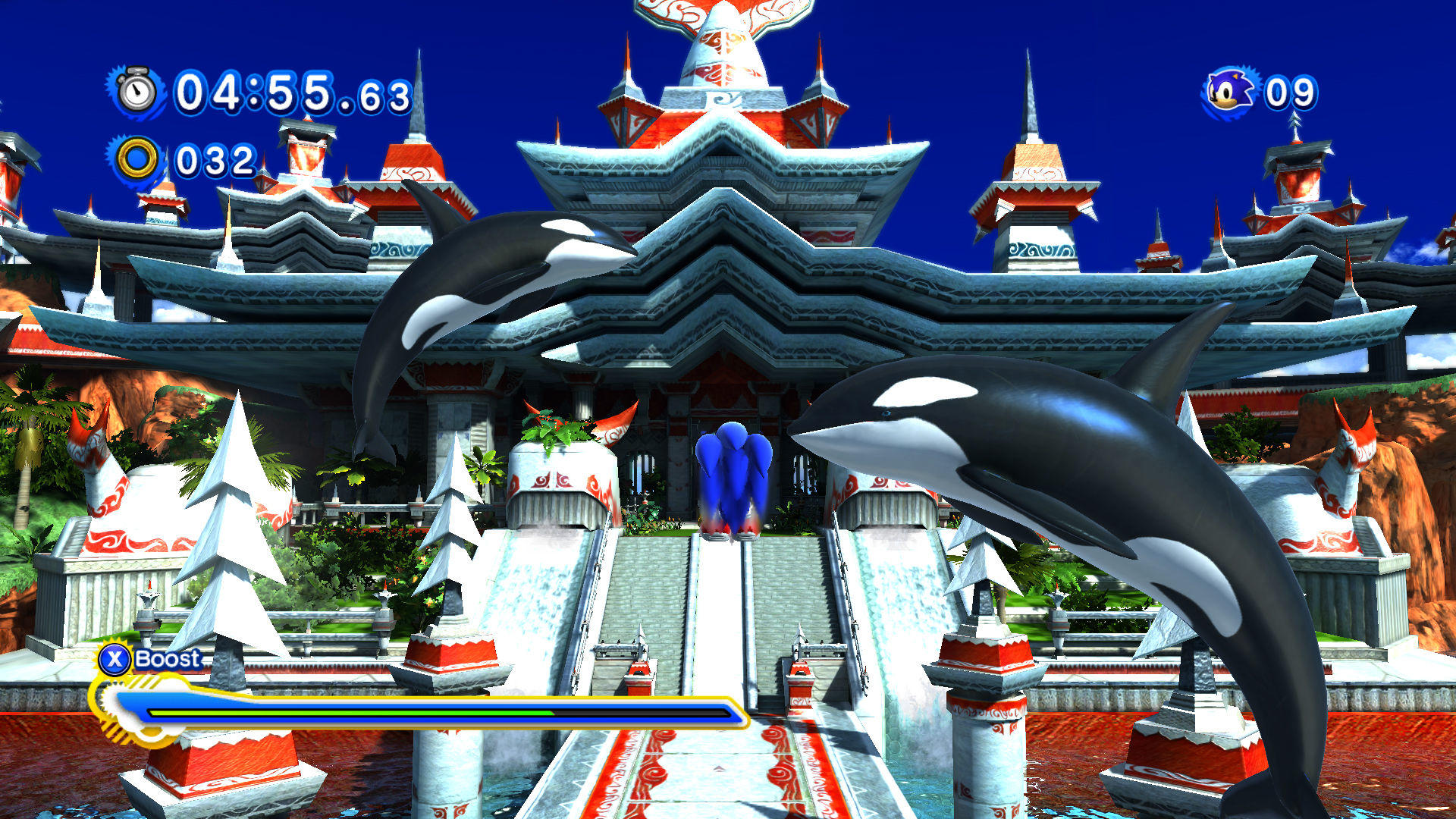Screenshot of Sonic Generations Collection