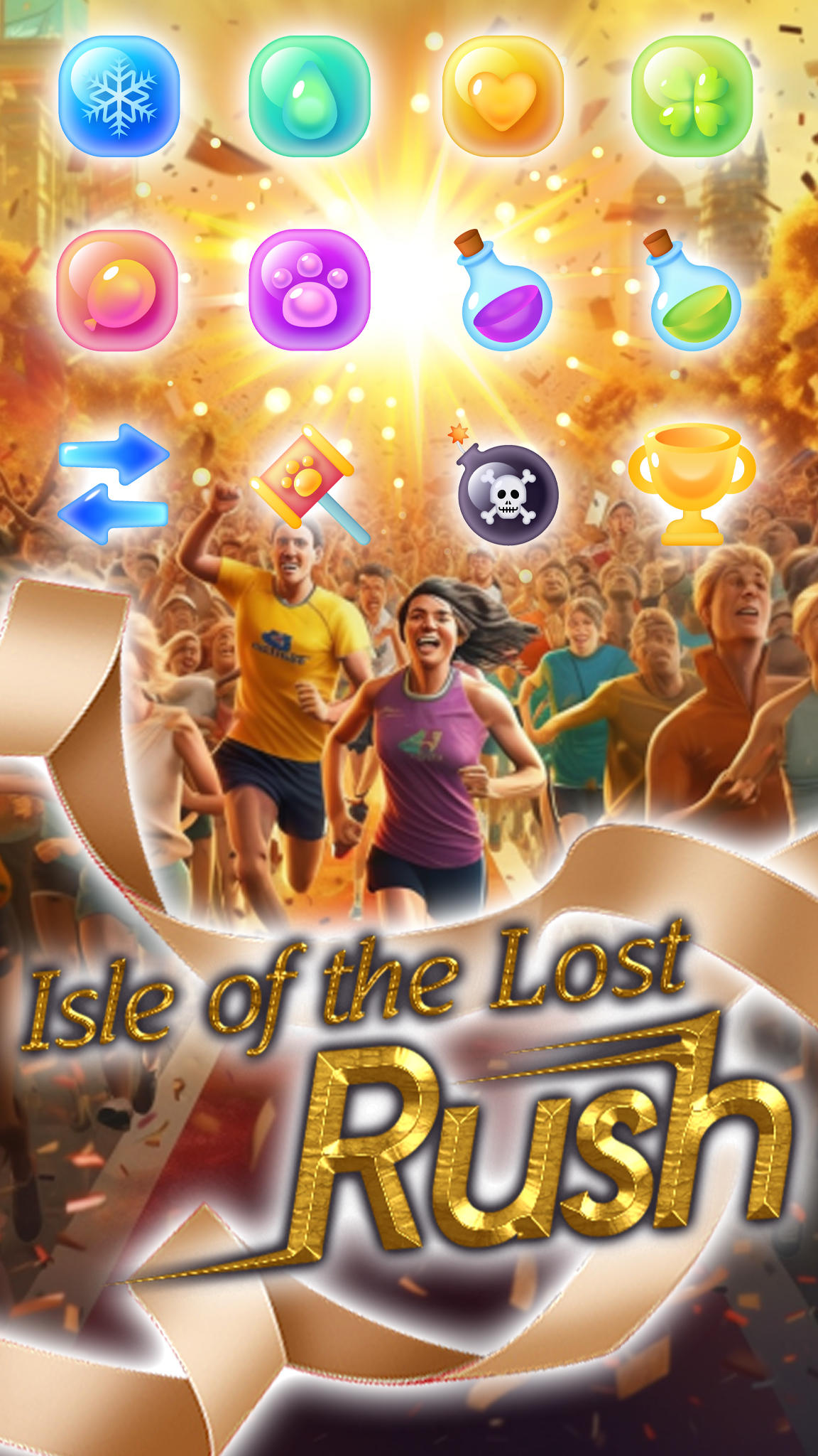 Isle of the Lost Rush 게임 스크린 샷