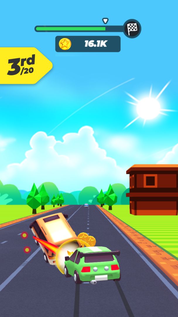 Road Crash screenshot game