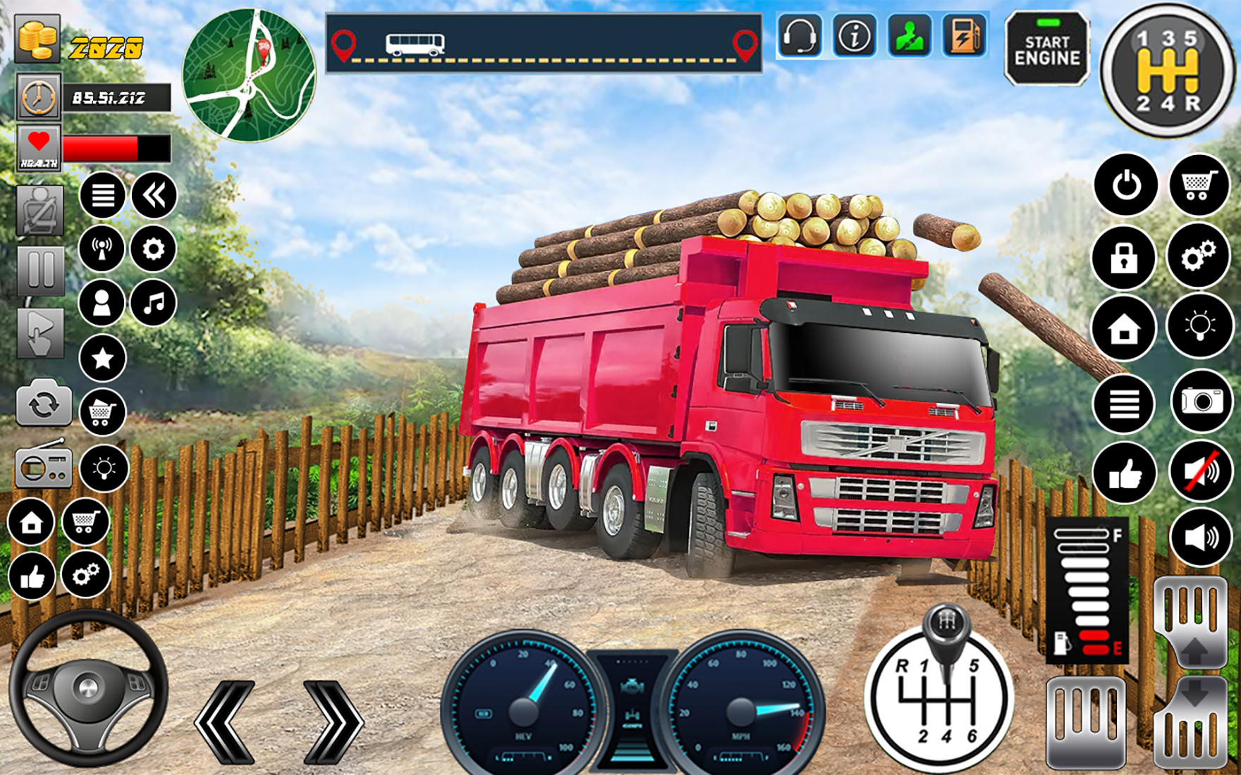 Indian Cargo Truck Games Sim Game Screenshot