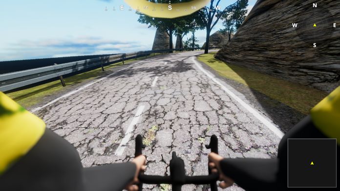 Screenshot of MTB cycling dirt bike games