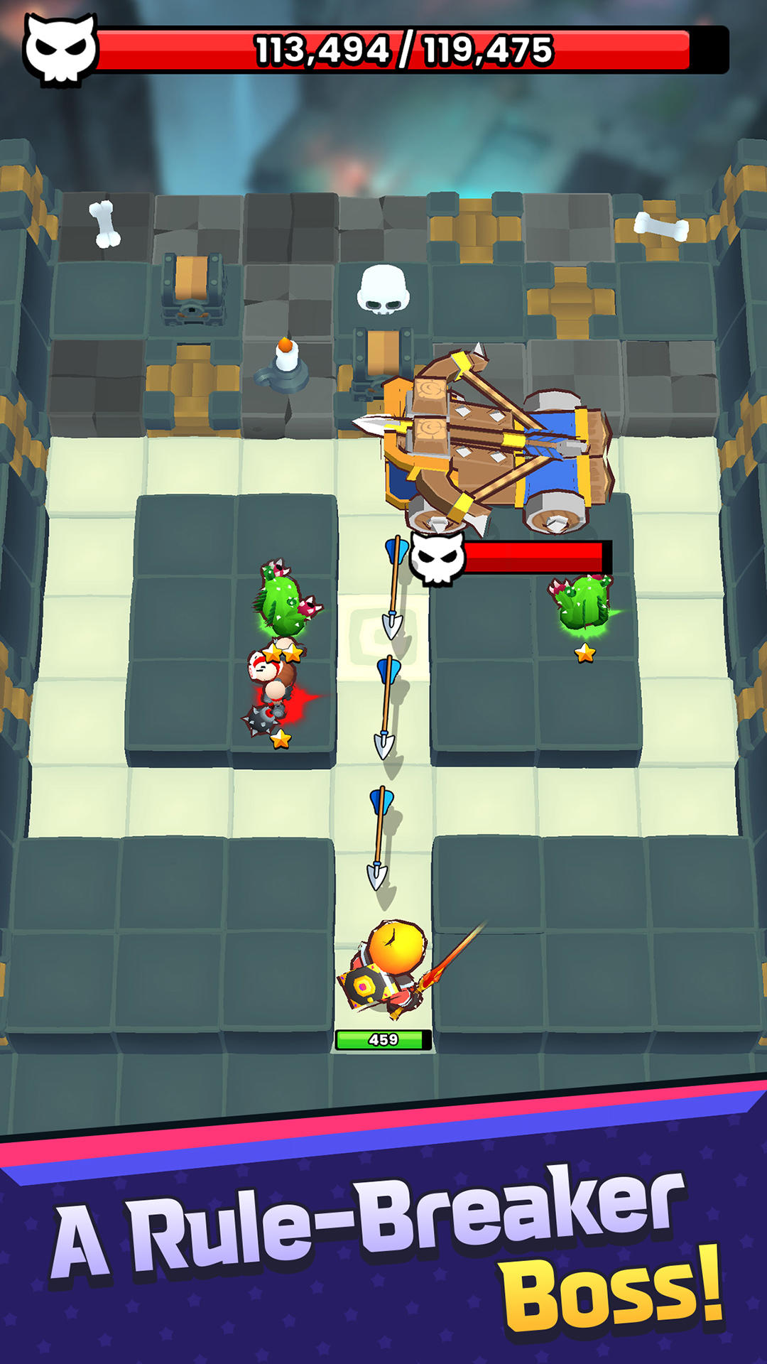 Monstars Evolution Defense TD Game Screenshot