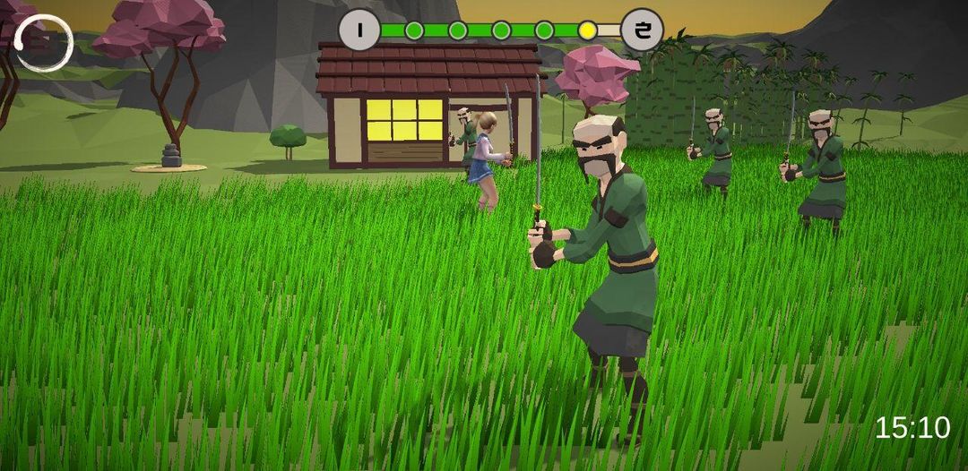 Samurai screenshot game