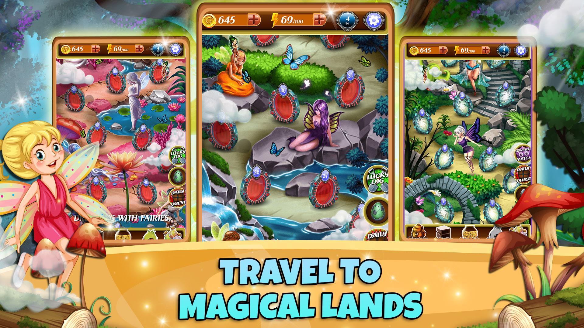 Word Search: Fairy's Magic ภาพหน้าจอเกม