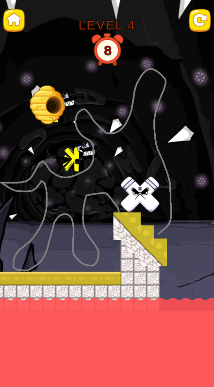 save the colored Alphabet lore ゲームのスクリーンショット