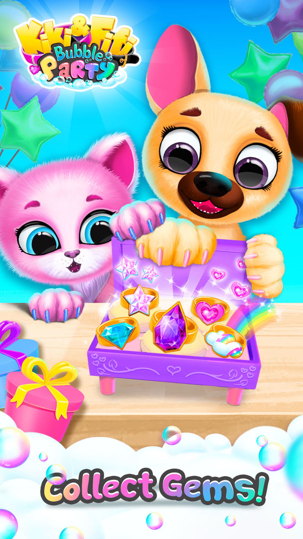 Kiki & Fifi Bubble Party screenshot game