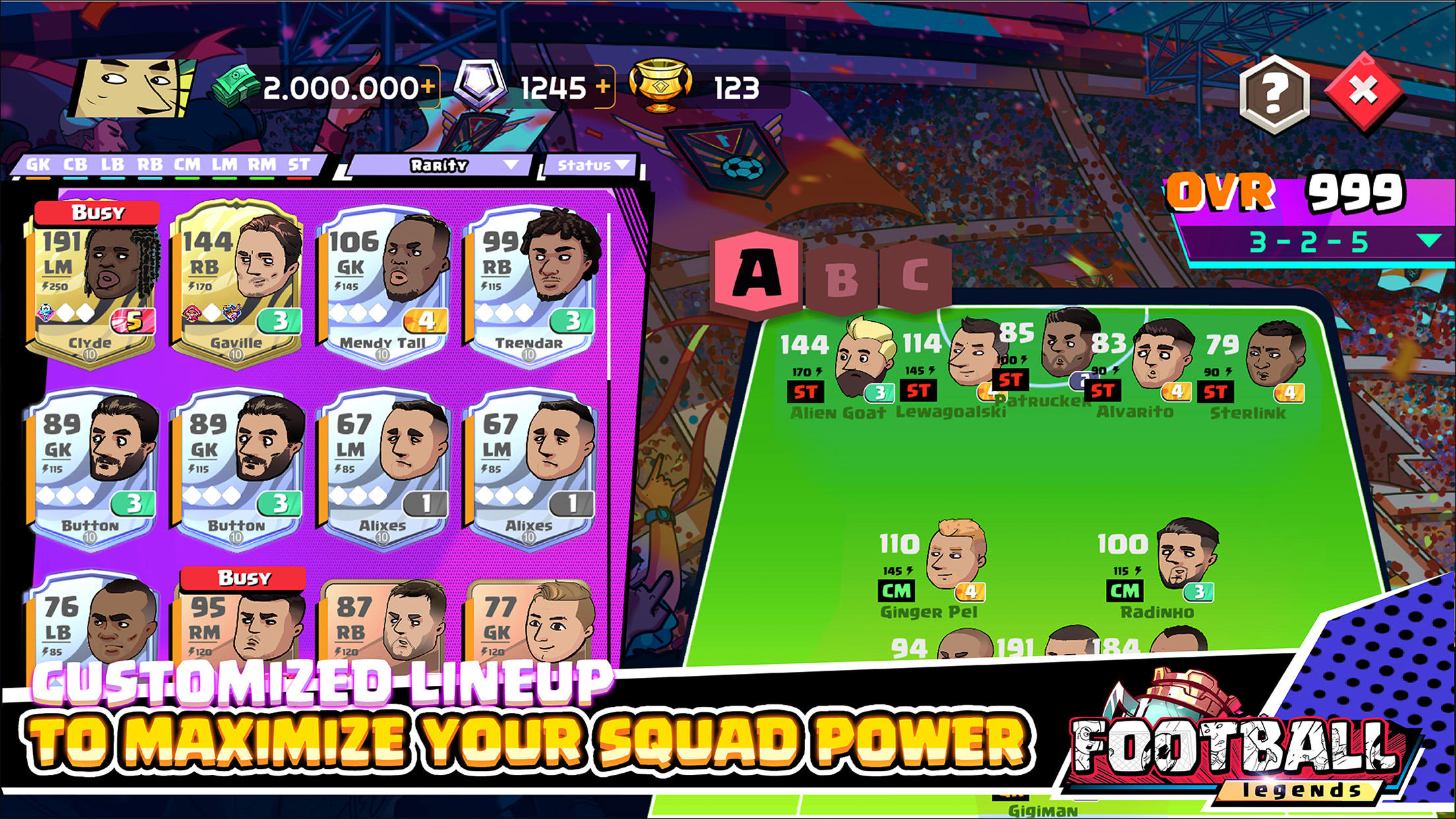 Screenshot of Football Legends - Soccer Game