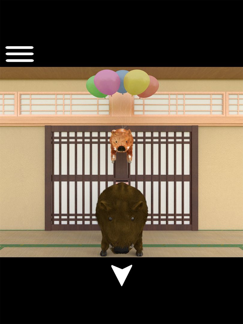 Screenshot of Escape game Boasts of hospitality