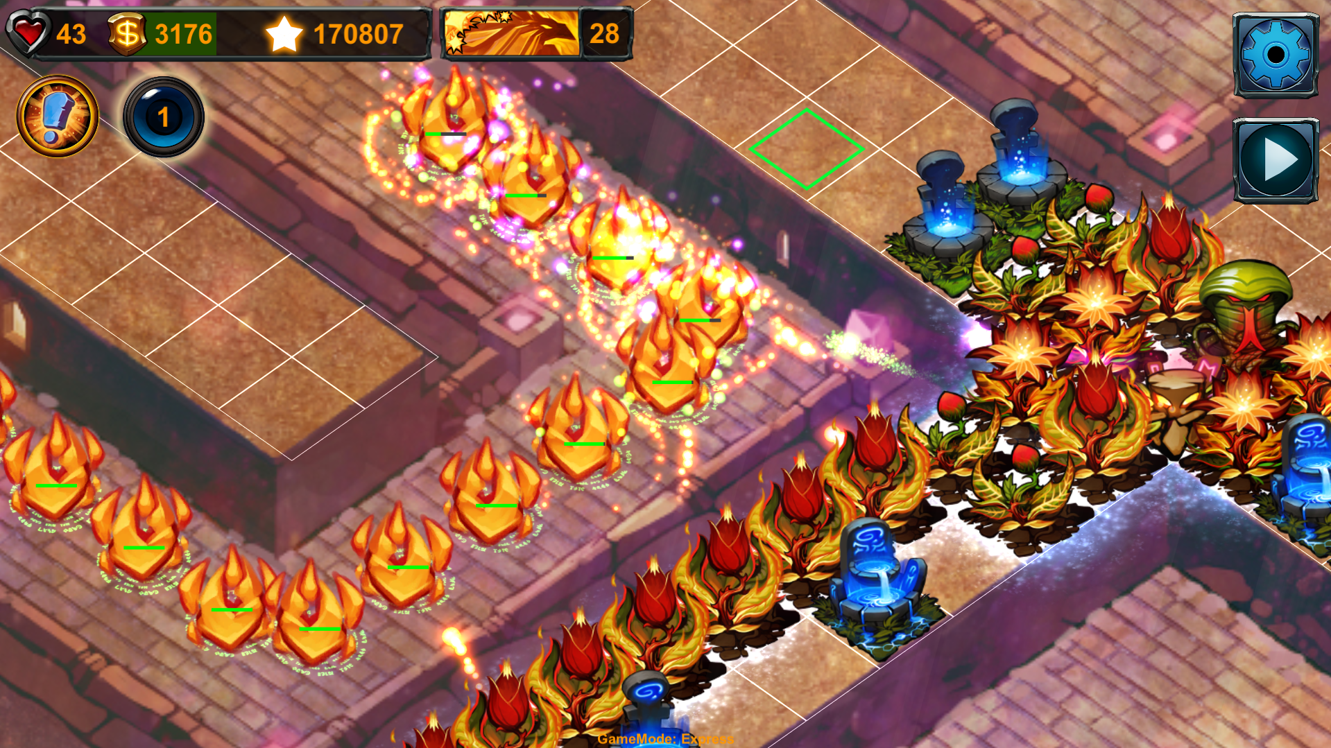 Element TD Game Screenshot