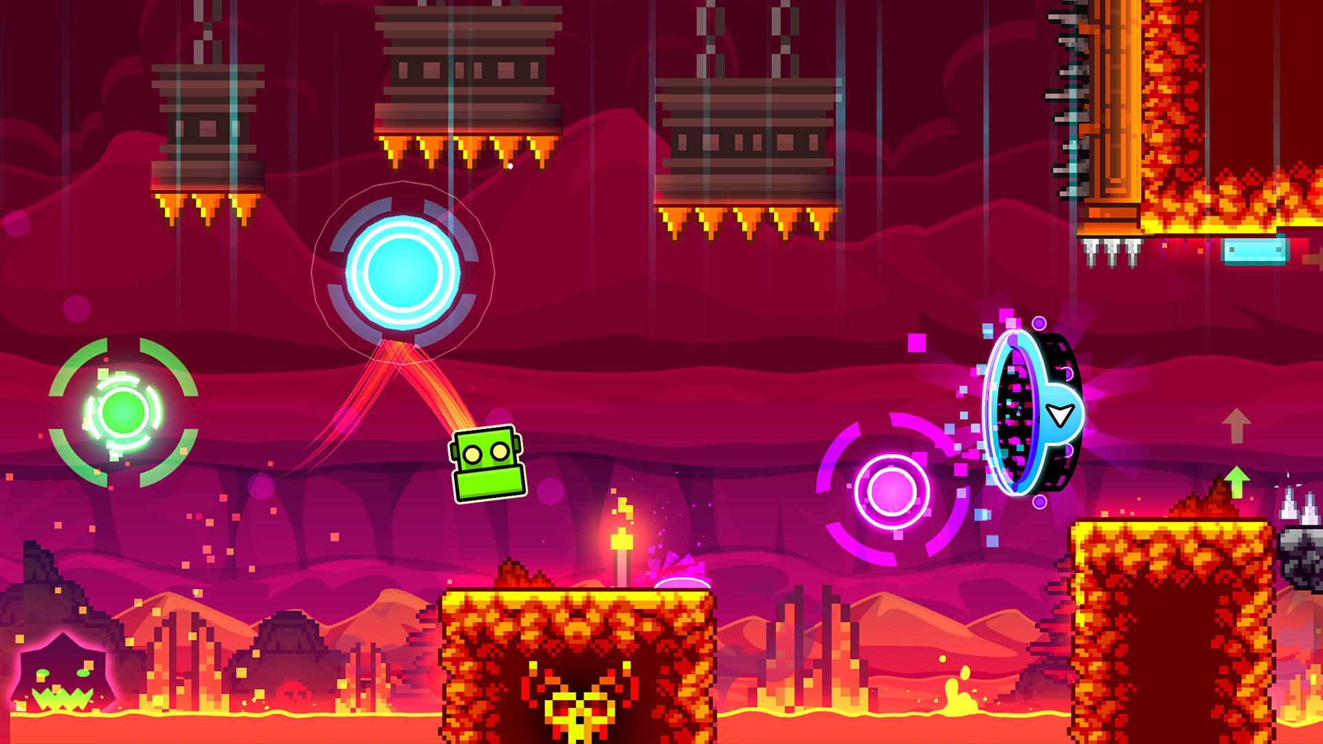 Geometry Dash Game Screenshot