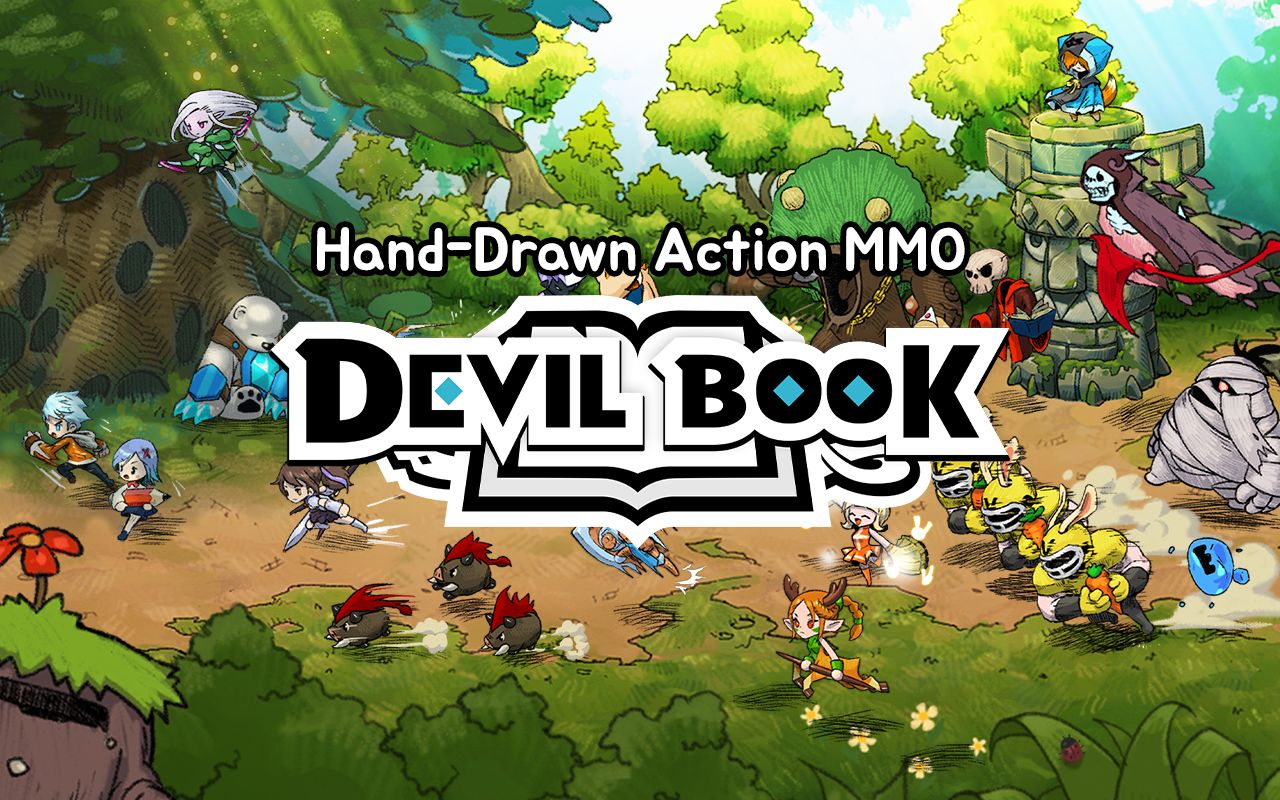 Screenshot of Devil Book: Hand-Drawn MMO