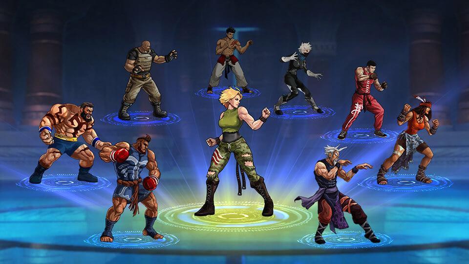 Mortal battle: Fighting games ภาพหน้าจอเกม
