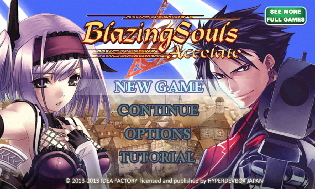 RPG Blazing Souls Accelate ภาพหน้าจอเกม