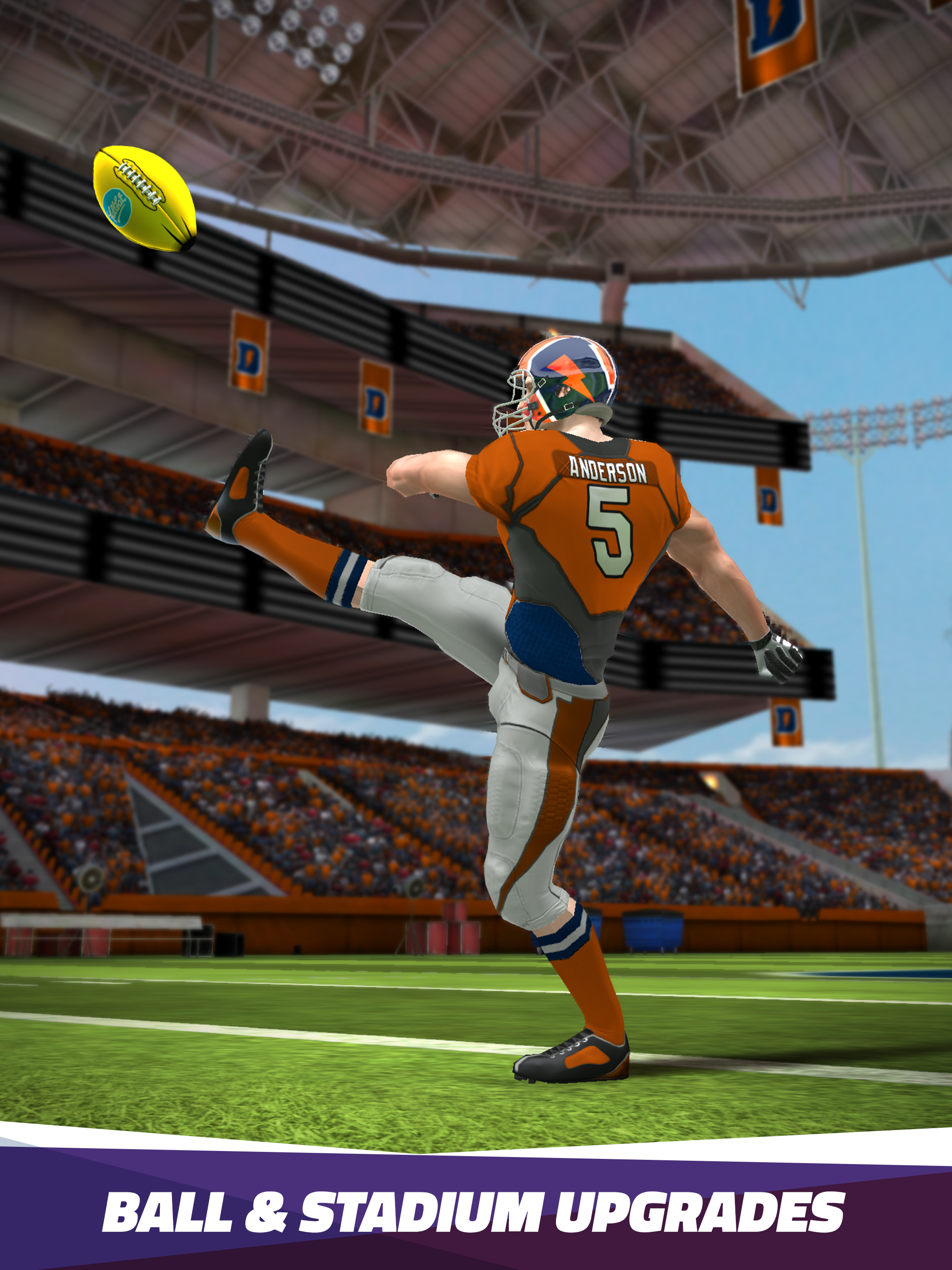 Flick Field Goal 25 Game Screenshot