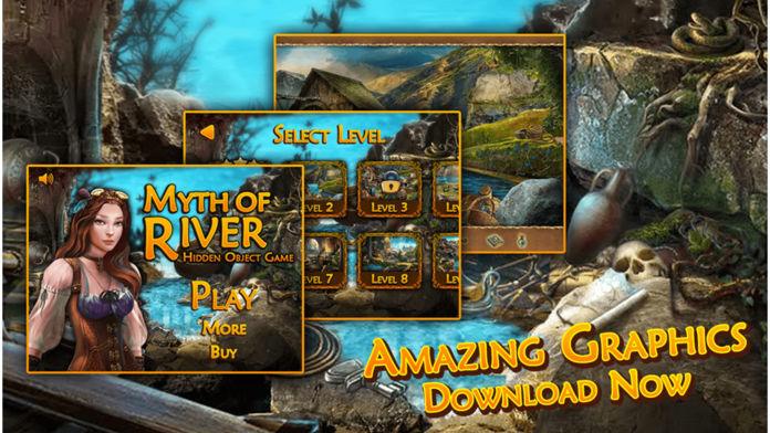 Screenshot of Myth of River -  Hidden Object Game Pro