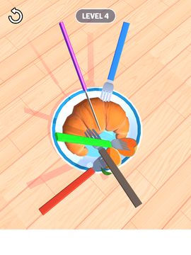 Скриншот игры Fork It Puzzle