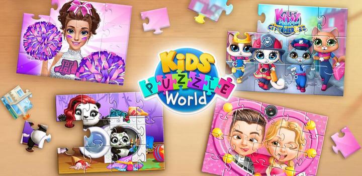 Banner of Kids Puzzle World - Free Animal & School Jigsaws 1.0.40