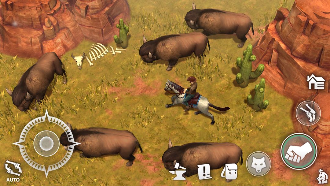 Westland Survival: Cowboy Game ภาพหน้าจอเกม