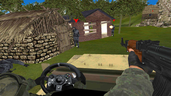 VR 前线 射手 战争 -  抗 恐怖分子 游戏 Best shooter terror games Game Screenshot