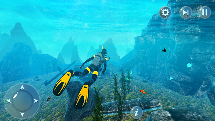 Screenshot 3 of Shark Survival 3D Ocean Diving 
