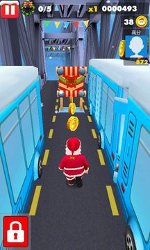 Santa Run Game Screenshot