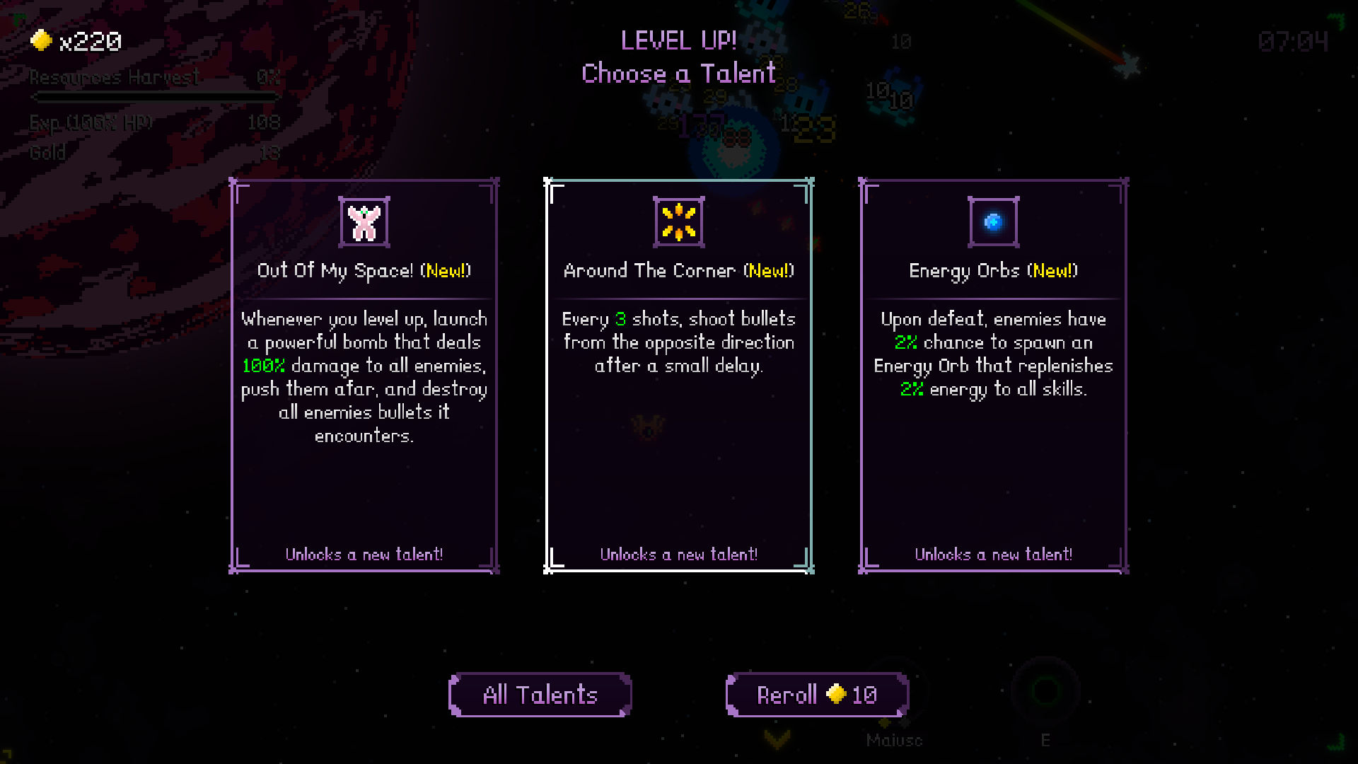 Arcadium - Space Odyssey Game Screenshot