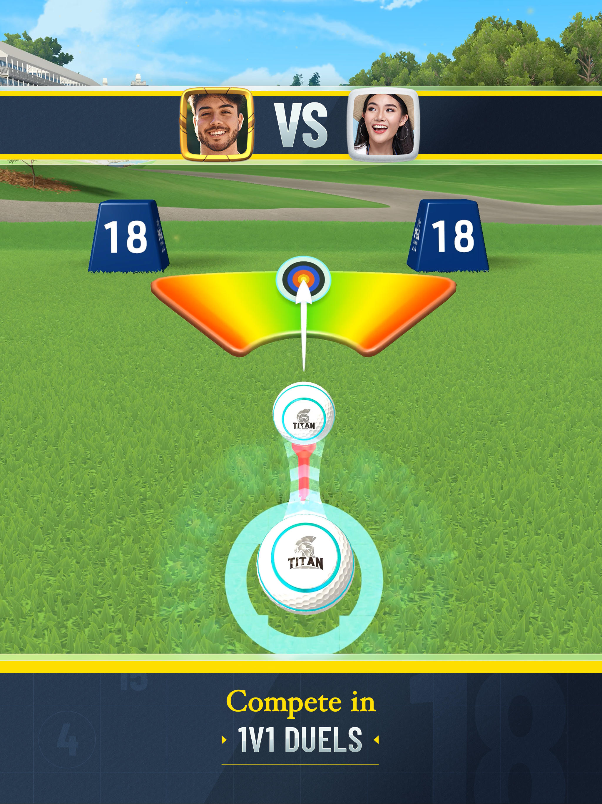 Golf Clash - Golfing Simulator Game Screenshot