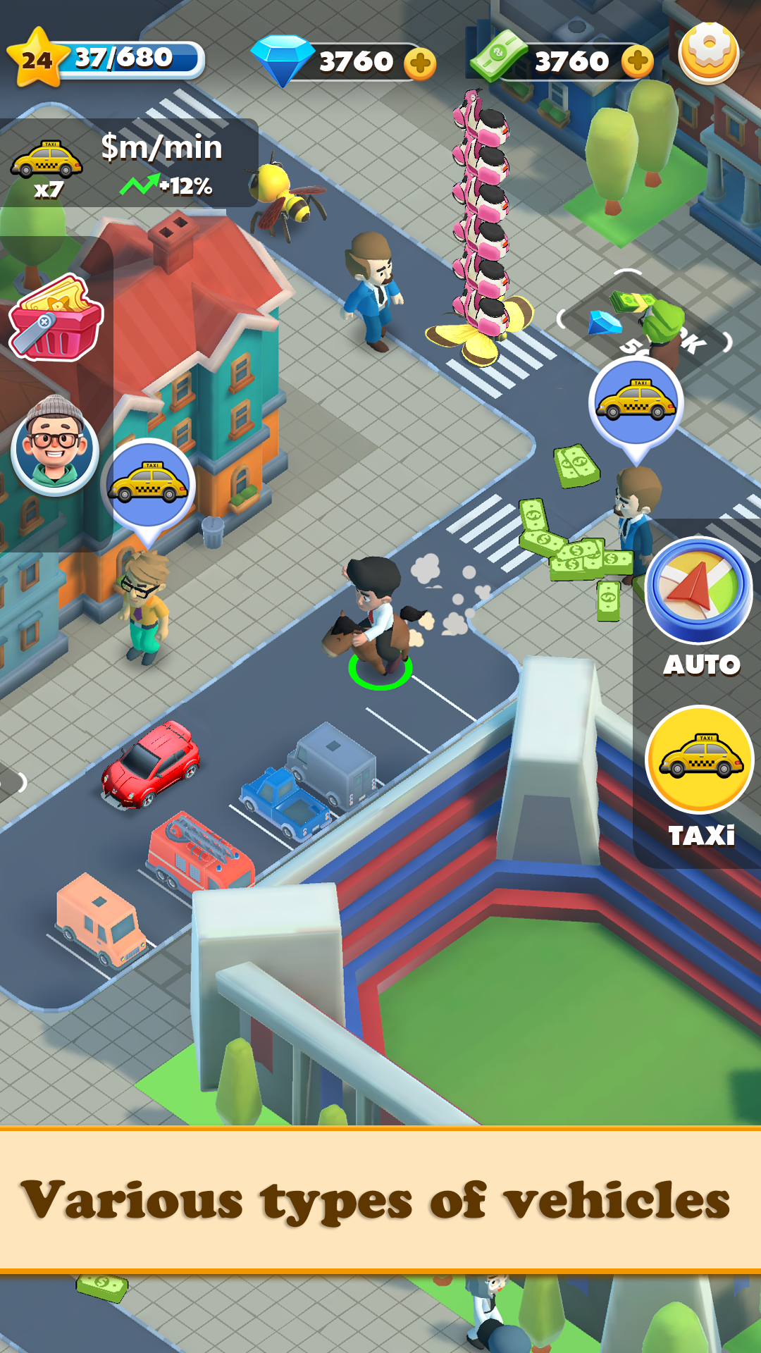 Idle City Life Game Screenshot