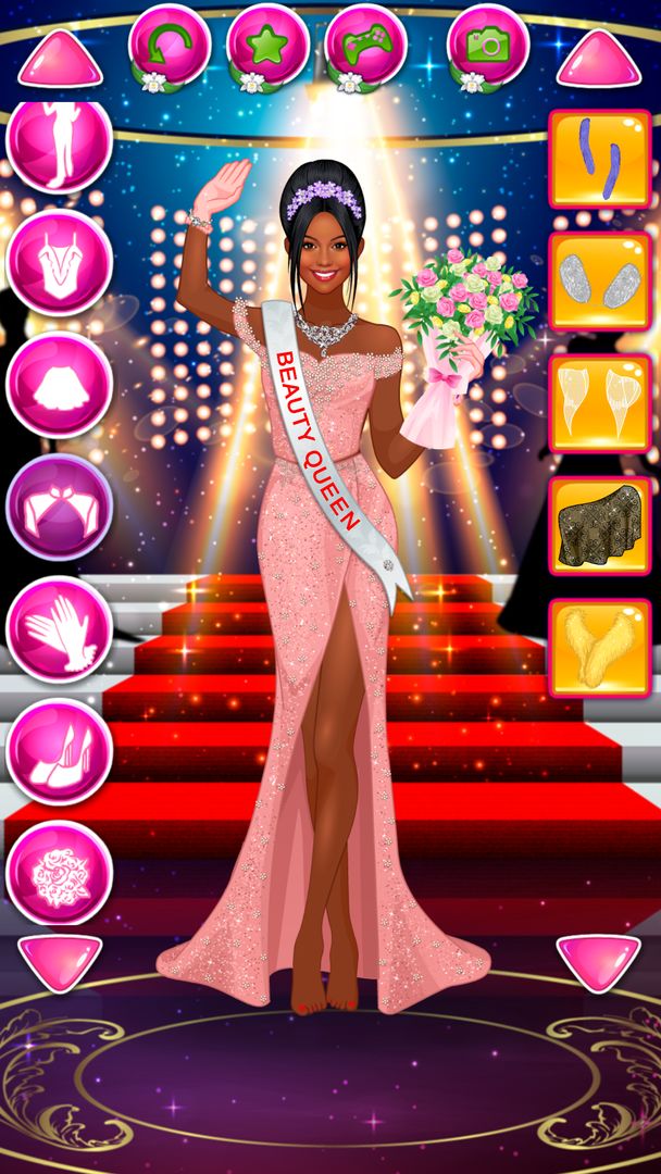 Beauty Queen Dress Up Games screenshot game
