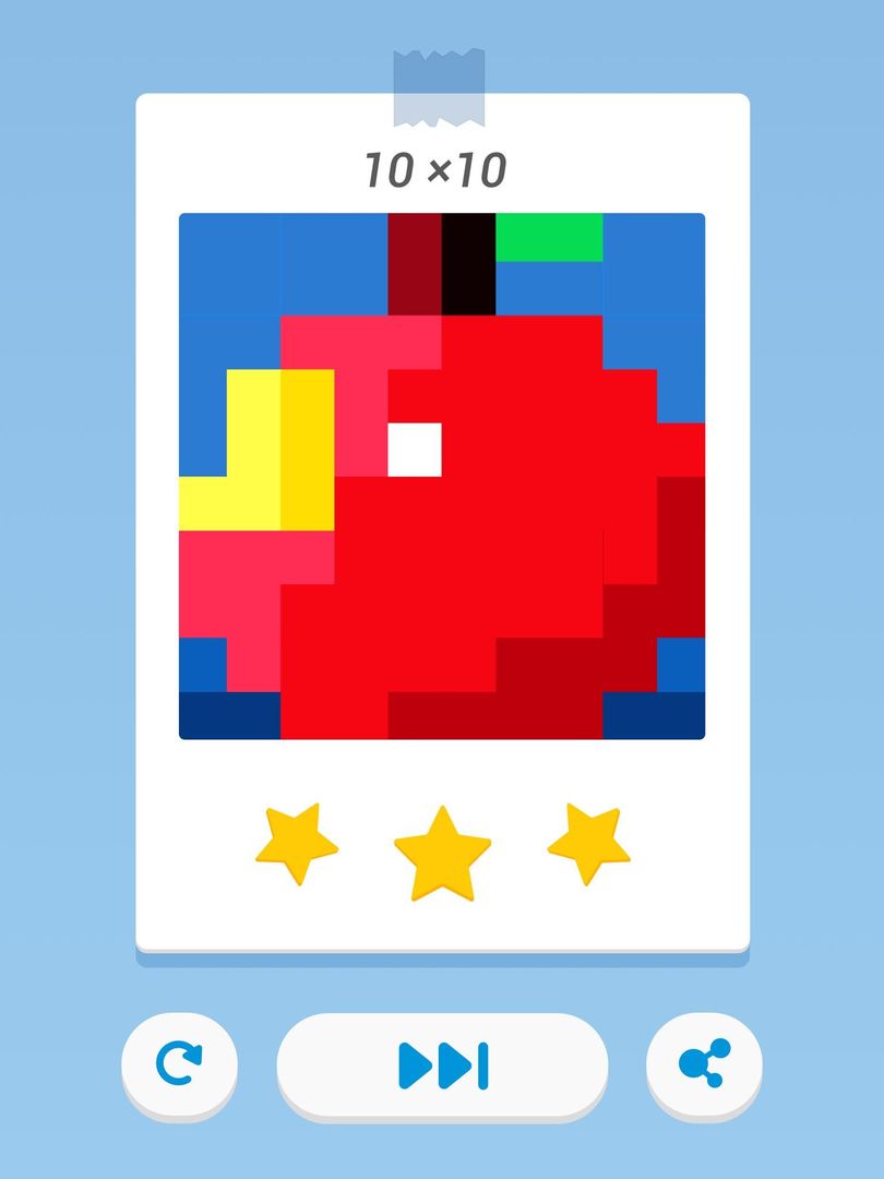 Screenshot of Draw Puzzle: Color by pixel