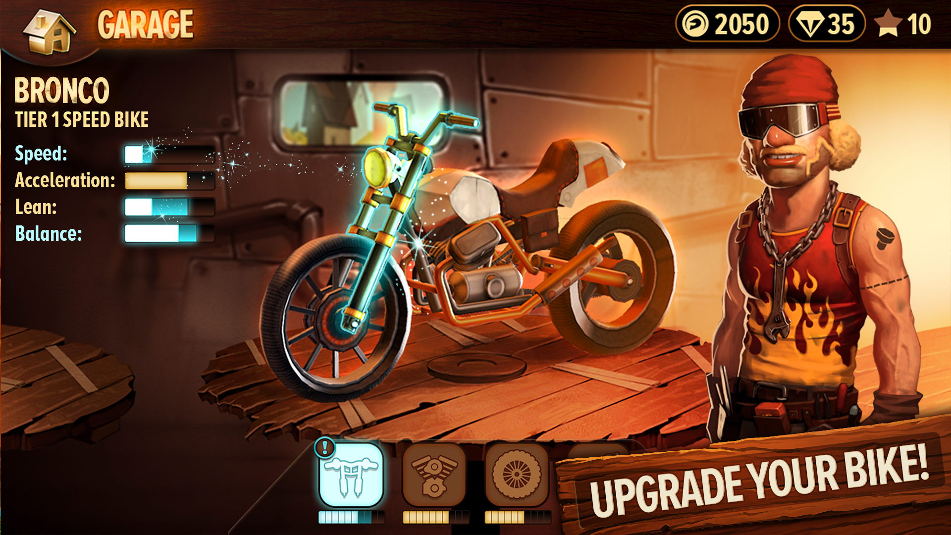 Cuplikan Layar Game Trials Frontier