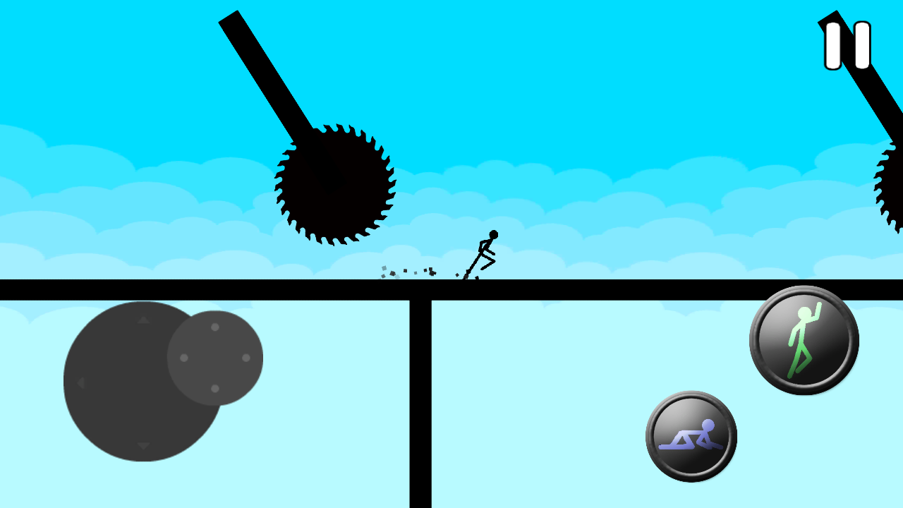 Cuplikan Layar Game Another Stickman Platform 3: The Ninja Simulator