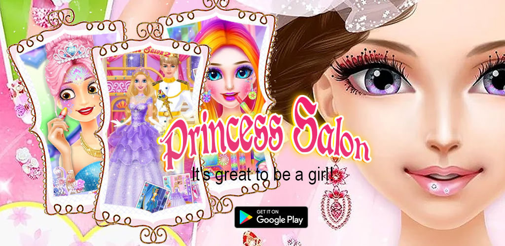 Banner of Princess Salon - Jeu de maquillage et d'habillage pour filles 1.0