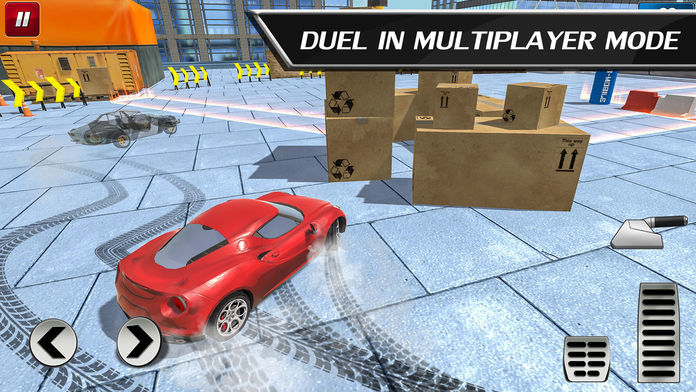 Screenshot 1 of Car Drift Duels: Roof Racing 