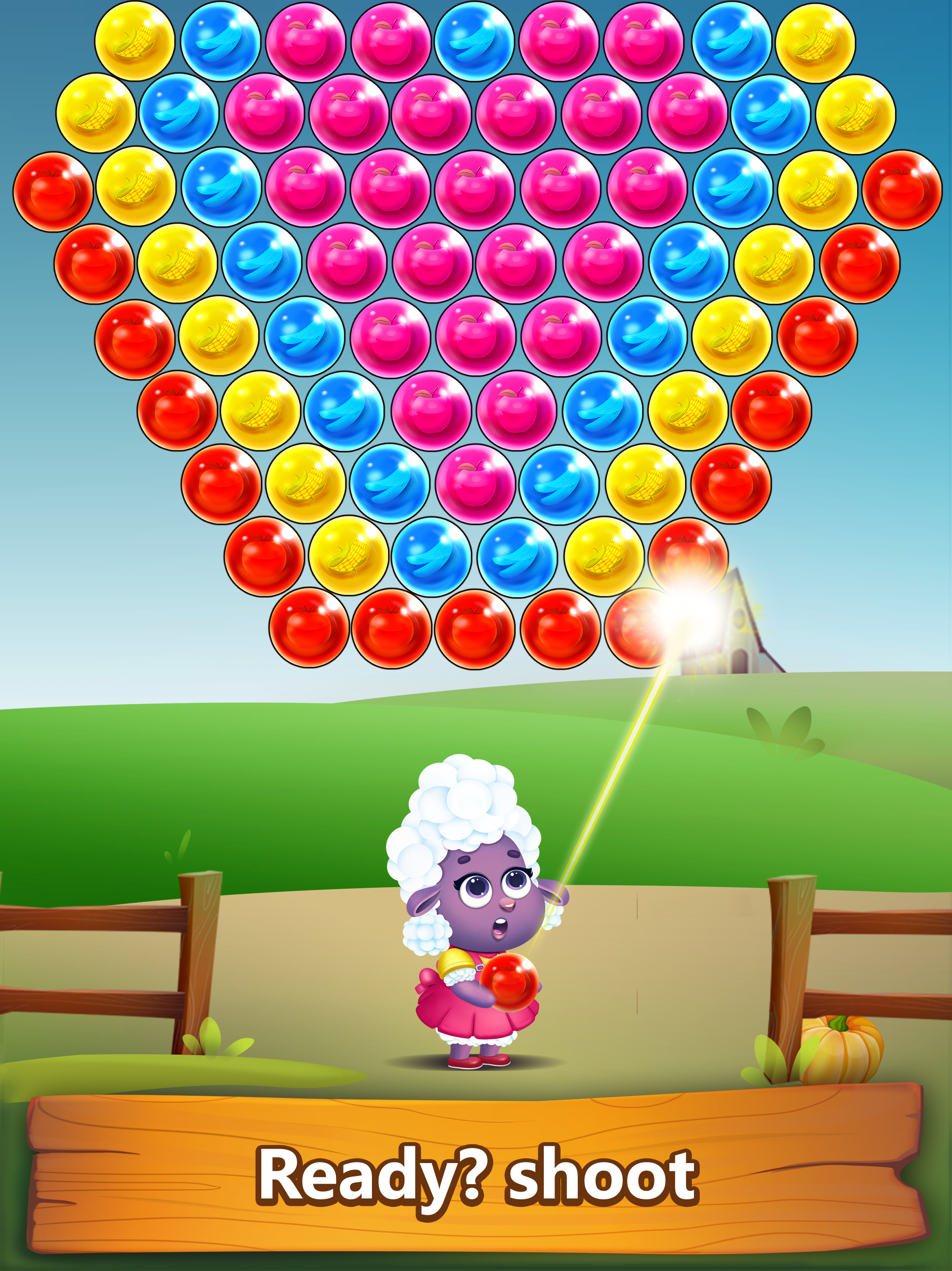 Farm Pop : Bubble Shooter 2025 Game Screenshot
