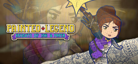 Banner of Painted Legend: Knights of Ink & Paper 
