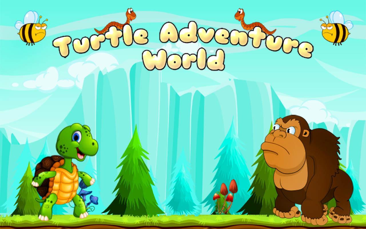 Turtle Adventure World Game Screenshot