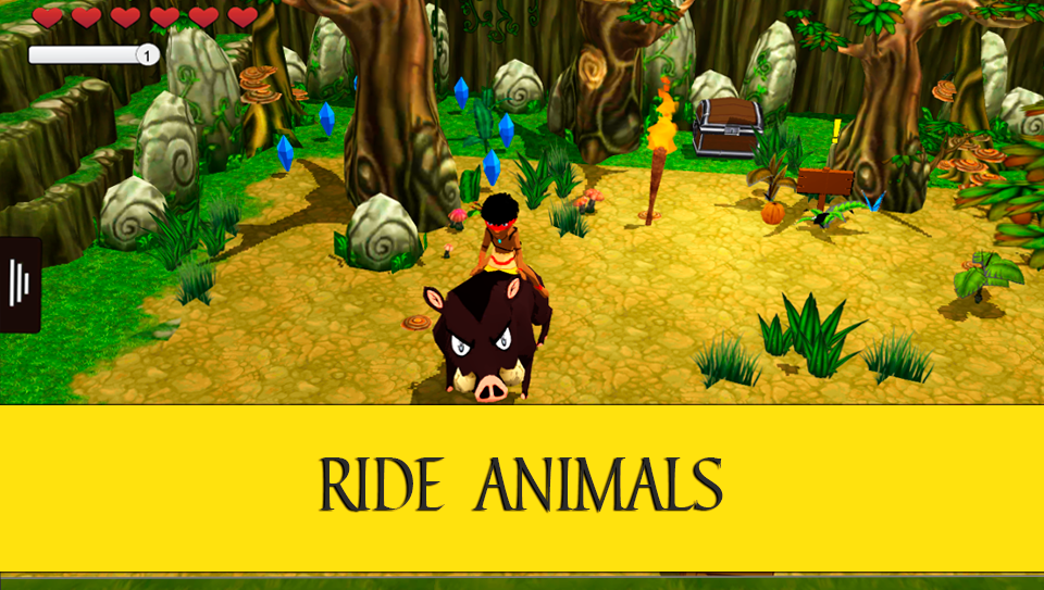 Caapora Adventure - Native ゲームのスクリーンショット