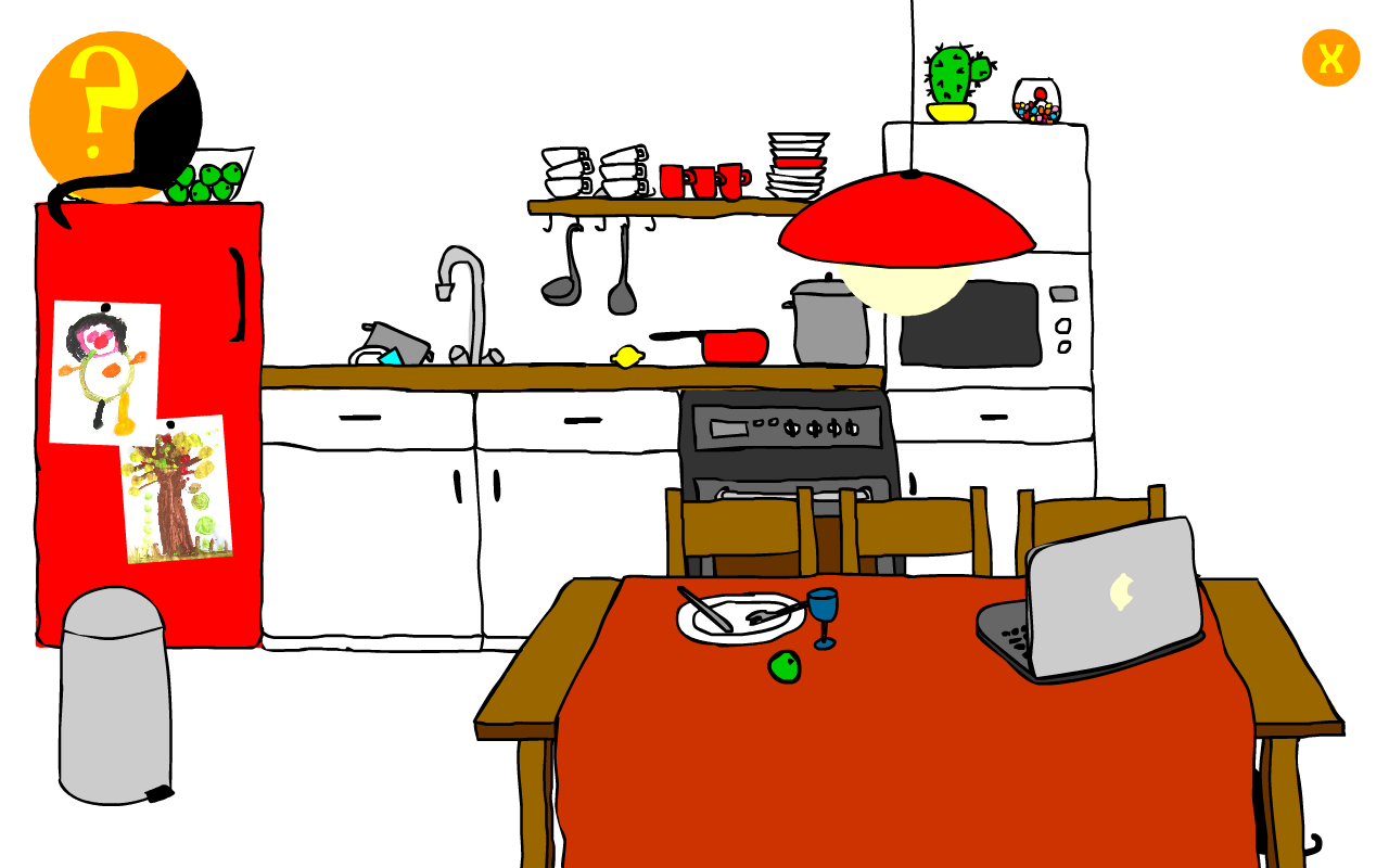 Cuplikan Layar Game Where is cat?