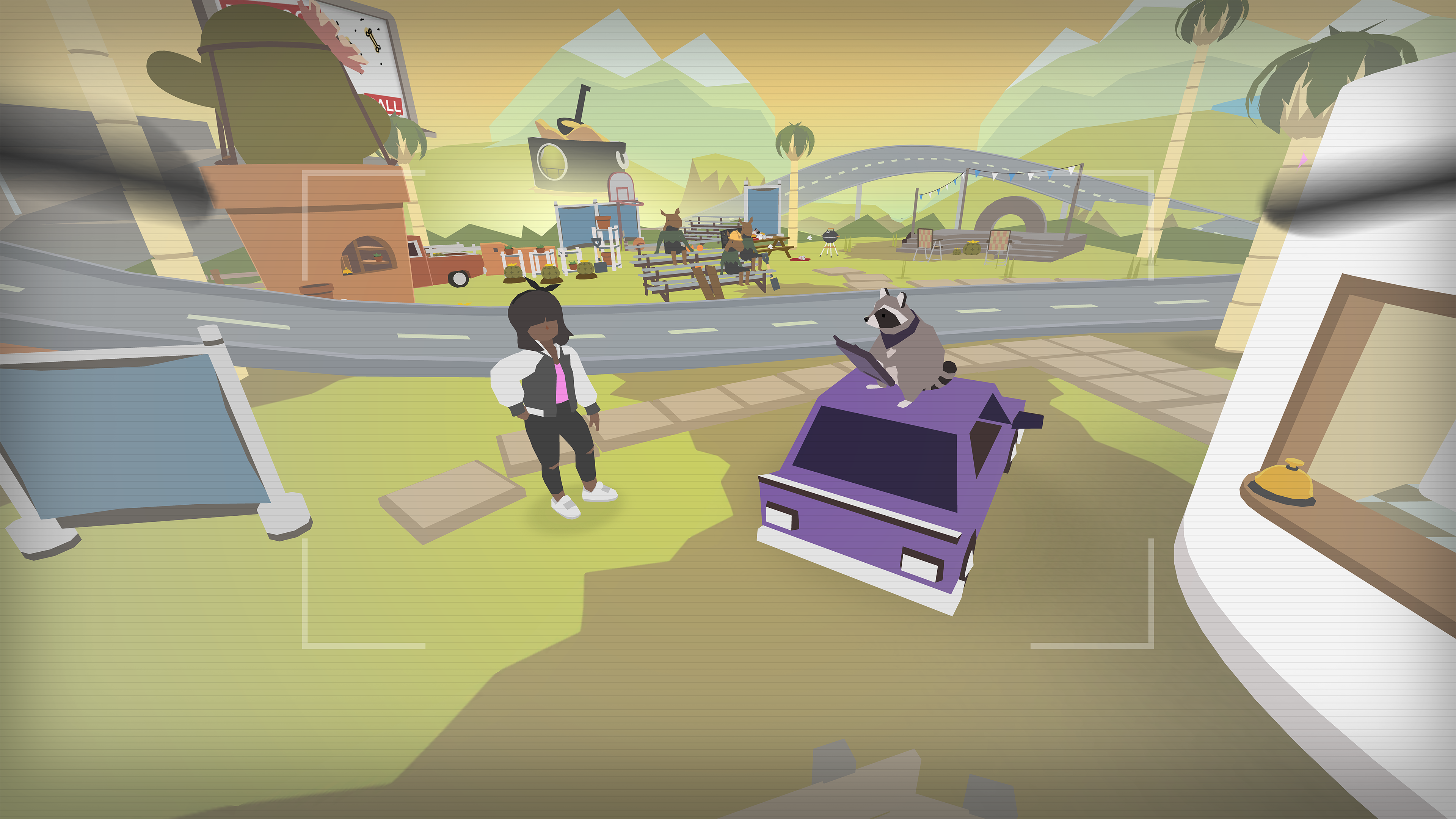 Donut County Game Screenshot