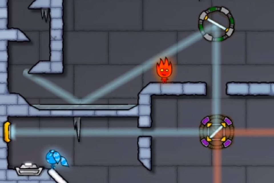 Fire boy and Water girl : Ice Temple遊戲截圖