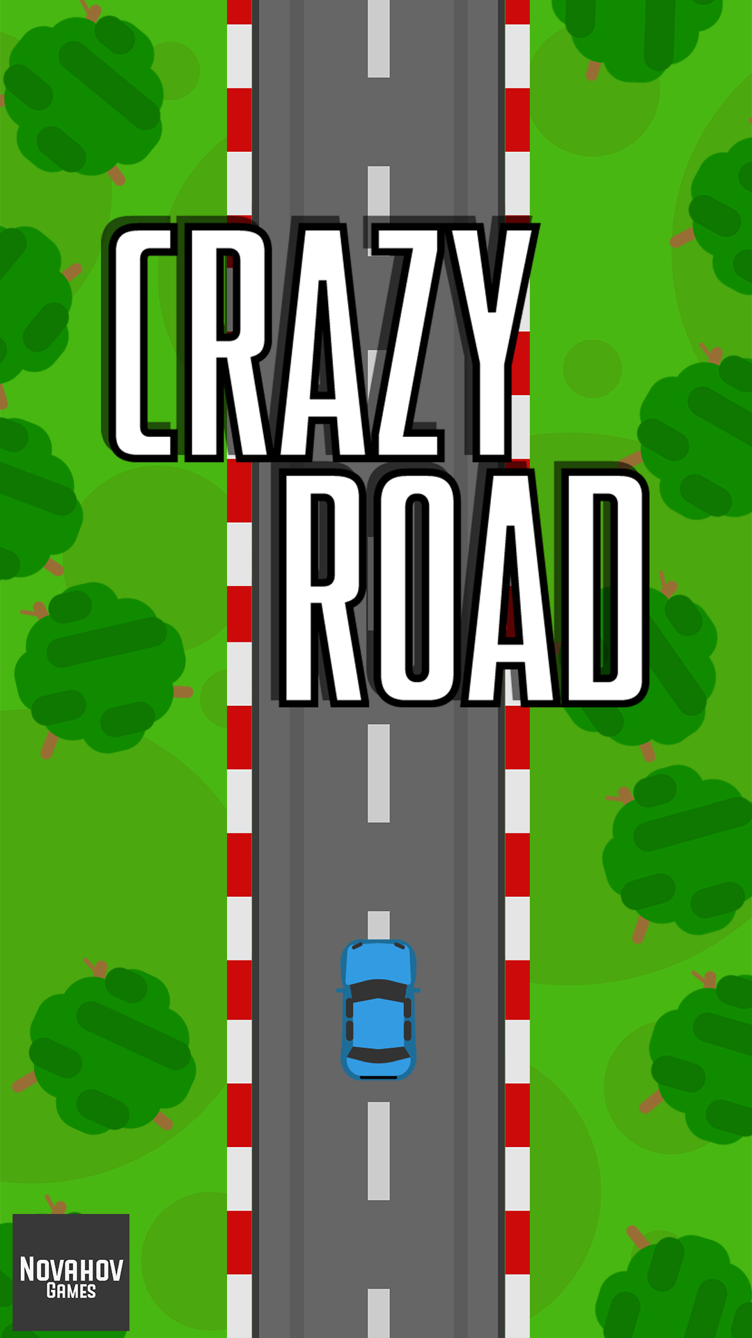 Crazy Road ゲームのスクリーンショット