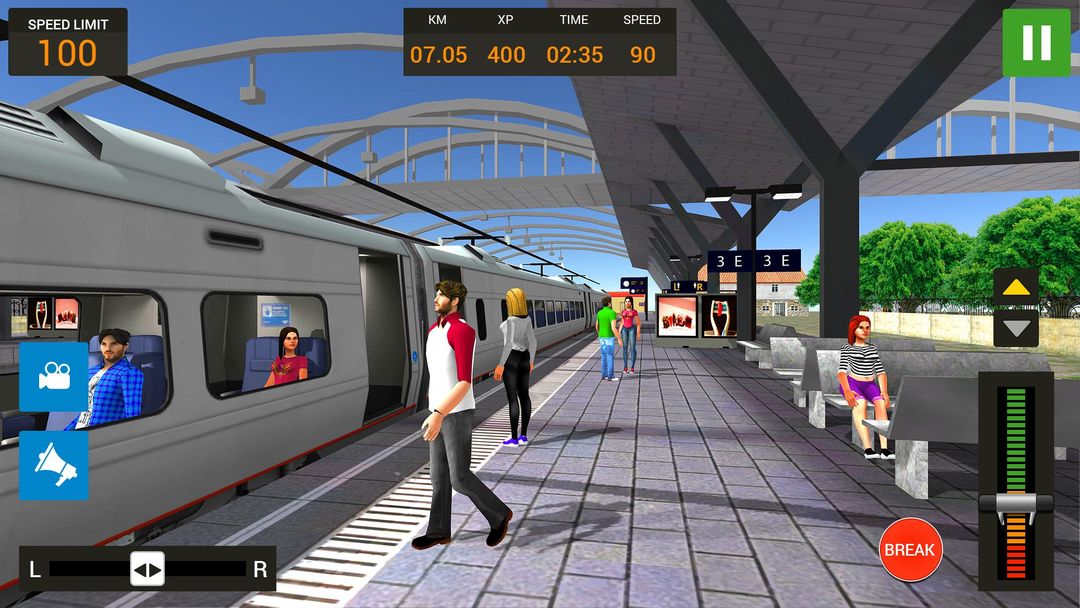 기차 시뮬레이터 무료 2018 - Train Simul 게임 스크린 샷